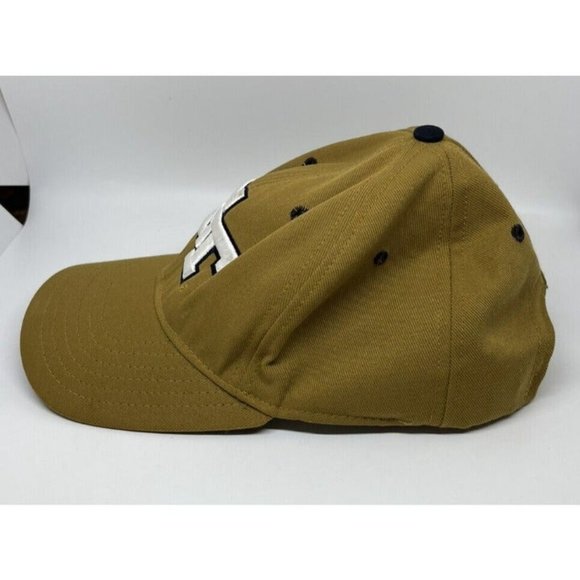 Vintage Georgia Tech Yellow Jackets Fitted Hat Sz L/XL Pro-Line OTF Made In USA - Picture 4 of 12